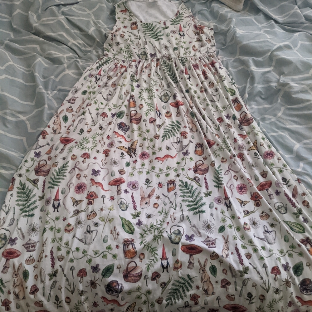 Brett Manning witchy empire waist dress